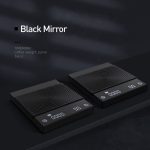 Time More Black Mirror Scales Weghing scale | Barista Equipments | Kaapi Solutions 