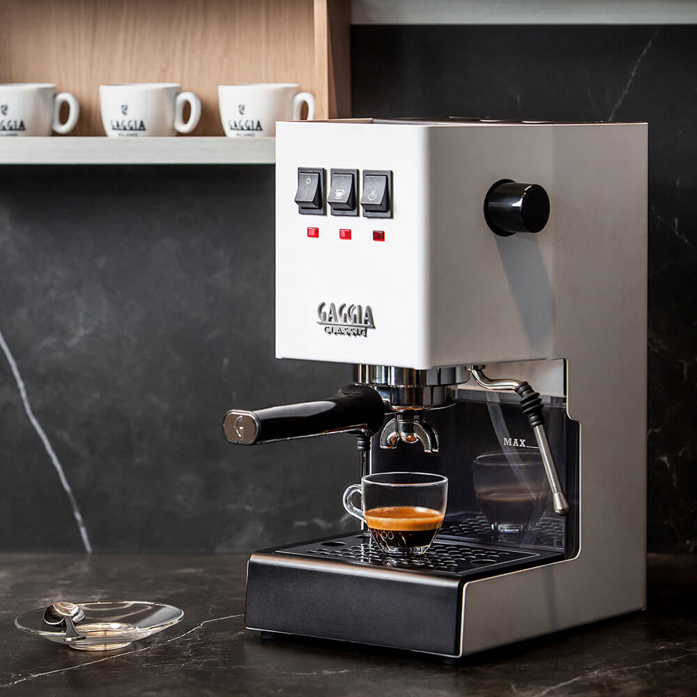 Gaggia Classic Pro Polar White | Home Coffee Machines