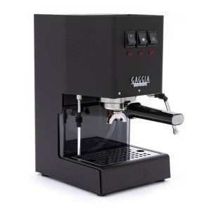 Gaggia Classic Pro in Stainless Steel - Zebra Wood