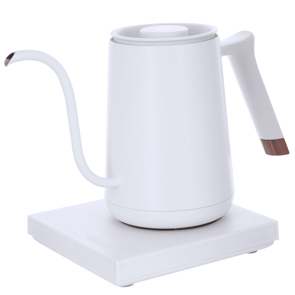 Kettle White Electric Gooseneck 800ml - Timemore - Espresso Gear