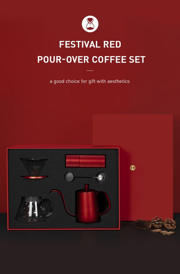 Timemore Festival Red C2 Pour Over Set